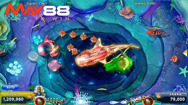 Sống động và hình ảnh đẹp tại game bắn cá đại dương