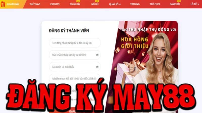 Điền thông tin theo mẫu